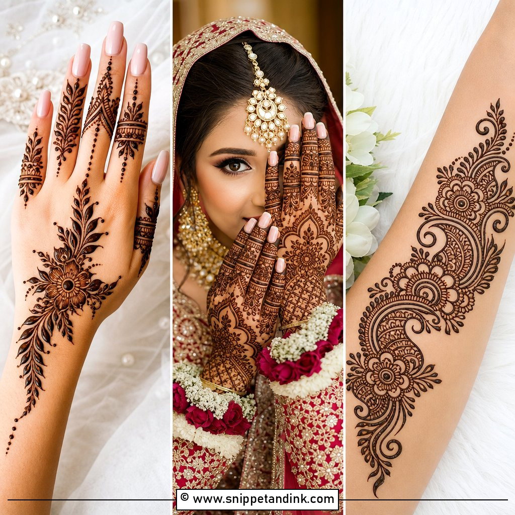 30 Henna Mehndi Designs For Beautiful Bridal And Festive Hands