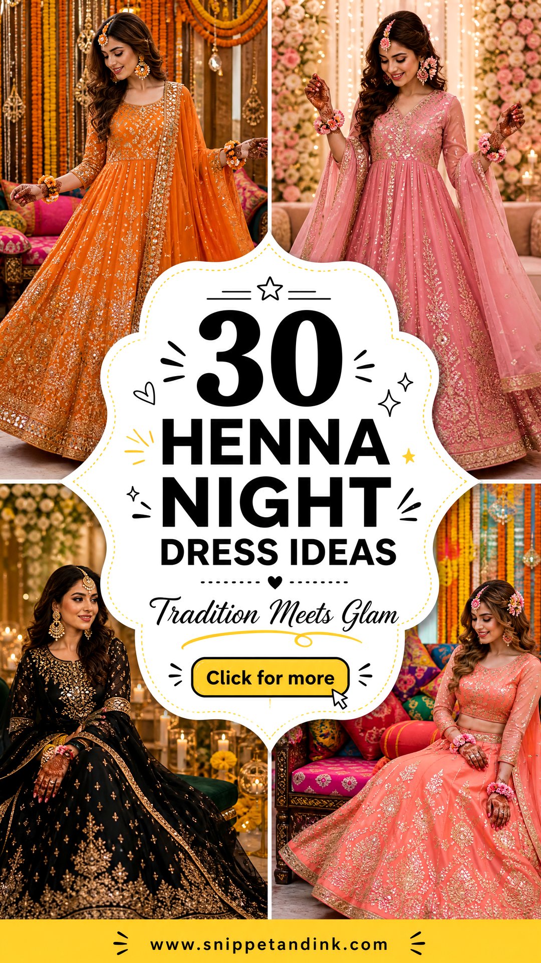 30 Henna Night Dress Ideas for Brides Who Love Tradition - 30 Henna Night Dress Ideas for Brides Who Love Tradition