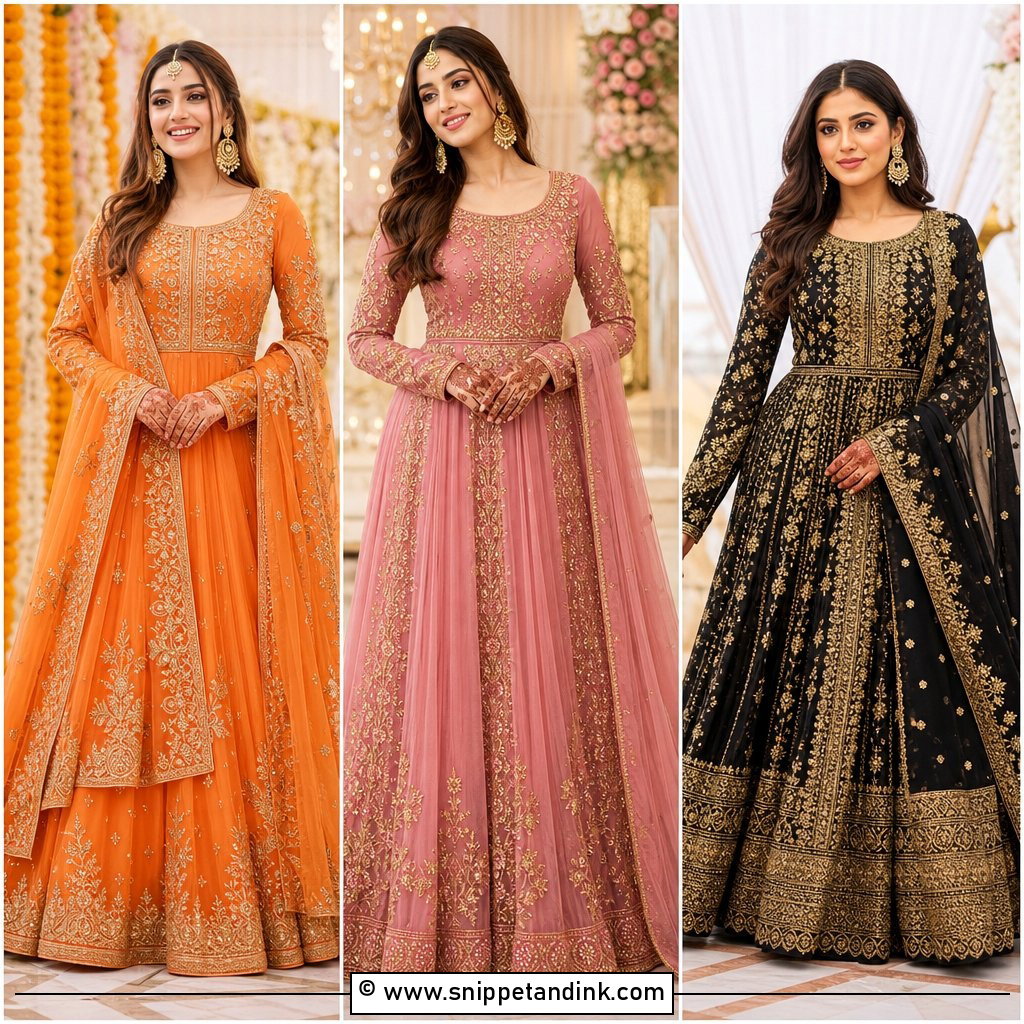 30 Henna Night Dress Ideas for Brides Who Love Tradition