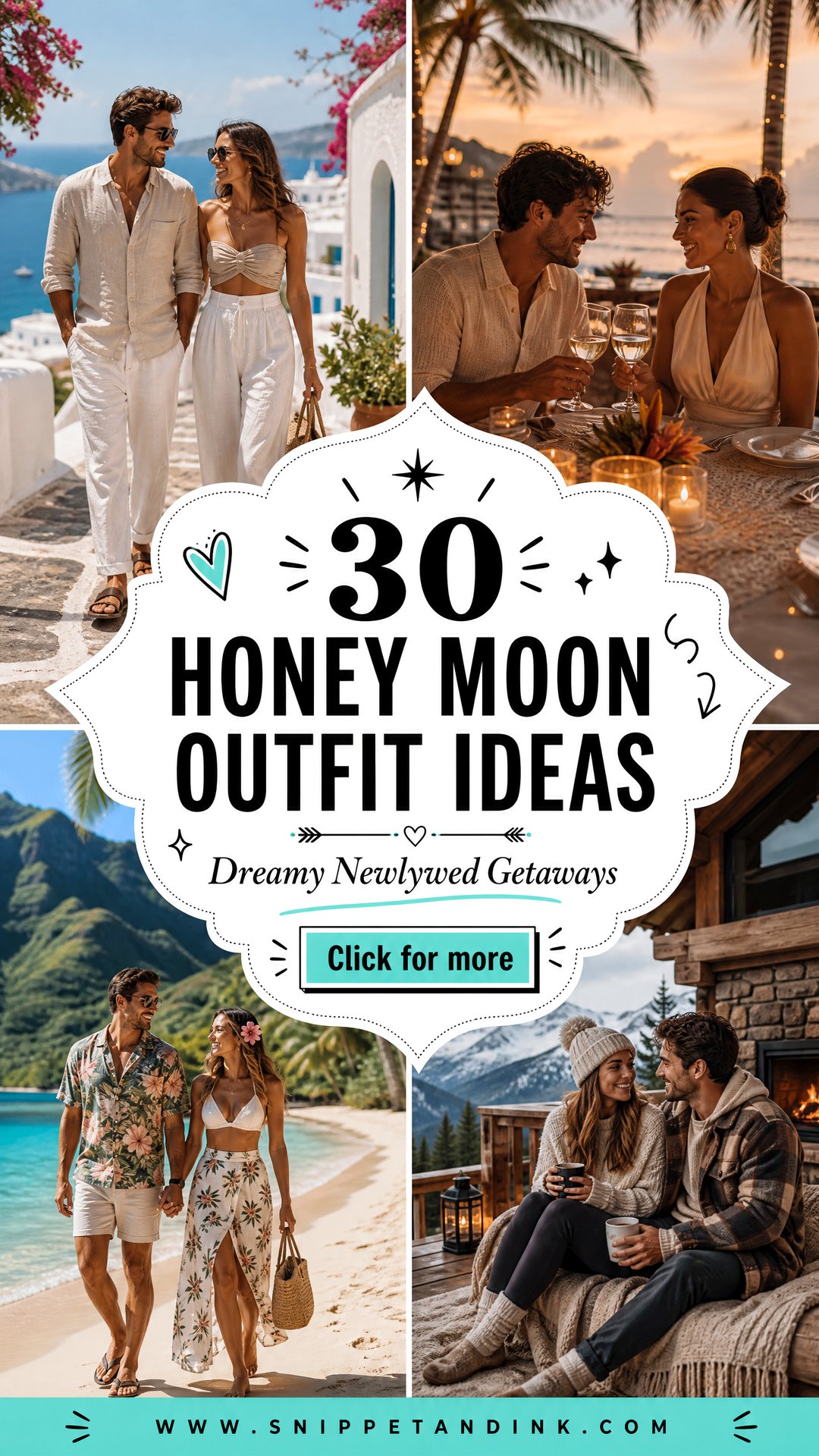 30 Honey Moon Outfit Ideas for Dreamy Newlywed Getaways - 30 Honey Moon Outfit Ideas for Dreamy Newlywed Getaways