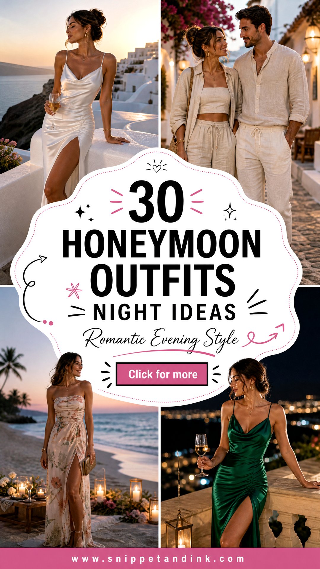 30 Honeymoon Outfits Night for Romantic Evening Style Ideas - 30 Honeymoon Outfits Night for Romantic Evening Style Ideas
