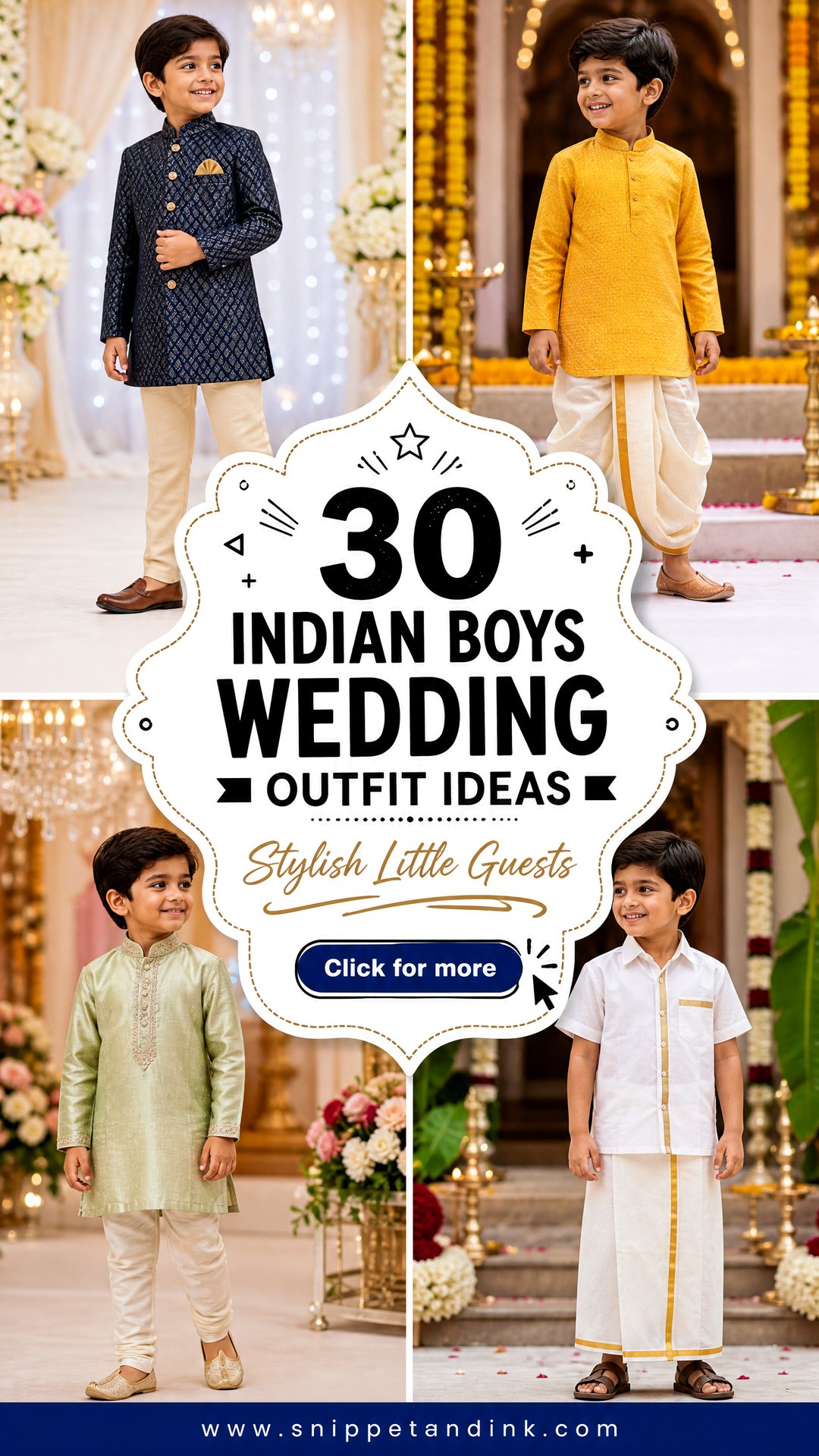 30 Indian Boys Wedding Outfit Ideas for Stylish Kids - 30 Indian Boys Wedding Outfit Ideas for Stylish Kids