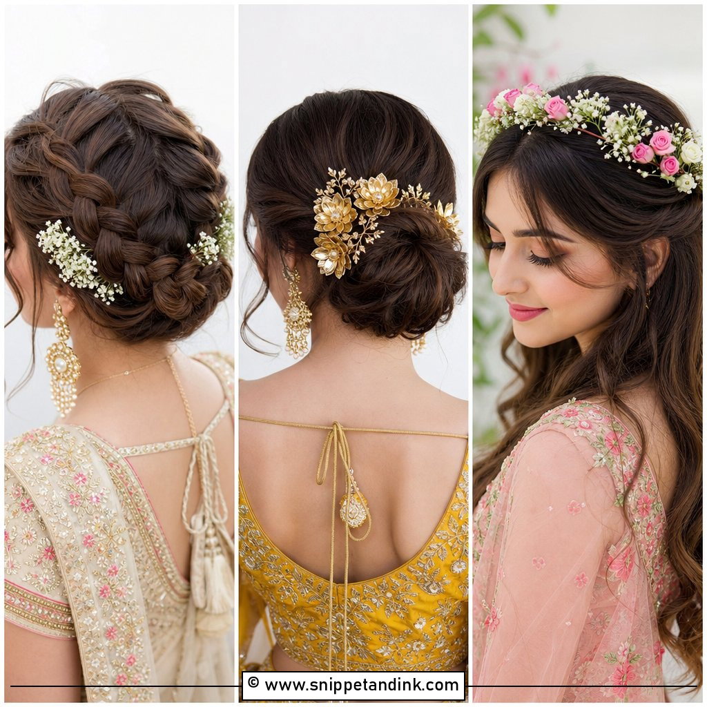 30 Indian Bridal Dulhan Hairstyles For A Regal Wedding Look