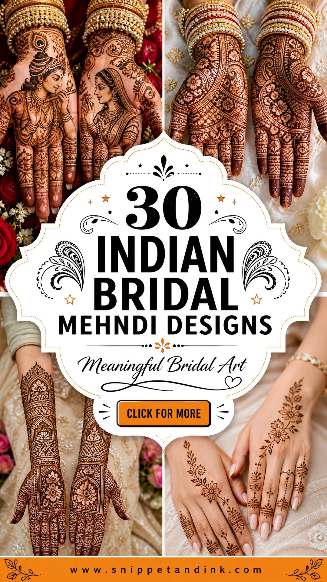 30 Indian Bridal Mehndi Designs For A Meaningful Look - 30 Indian Bridal Mehndi Designs For A Meaningful Look