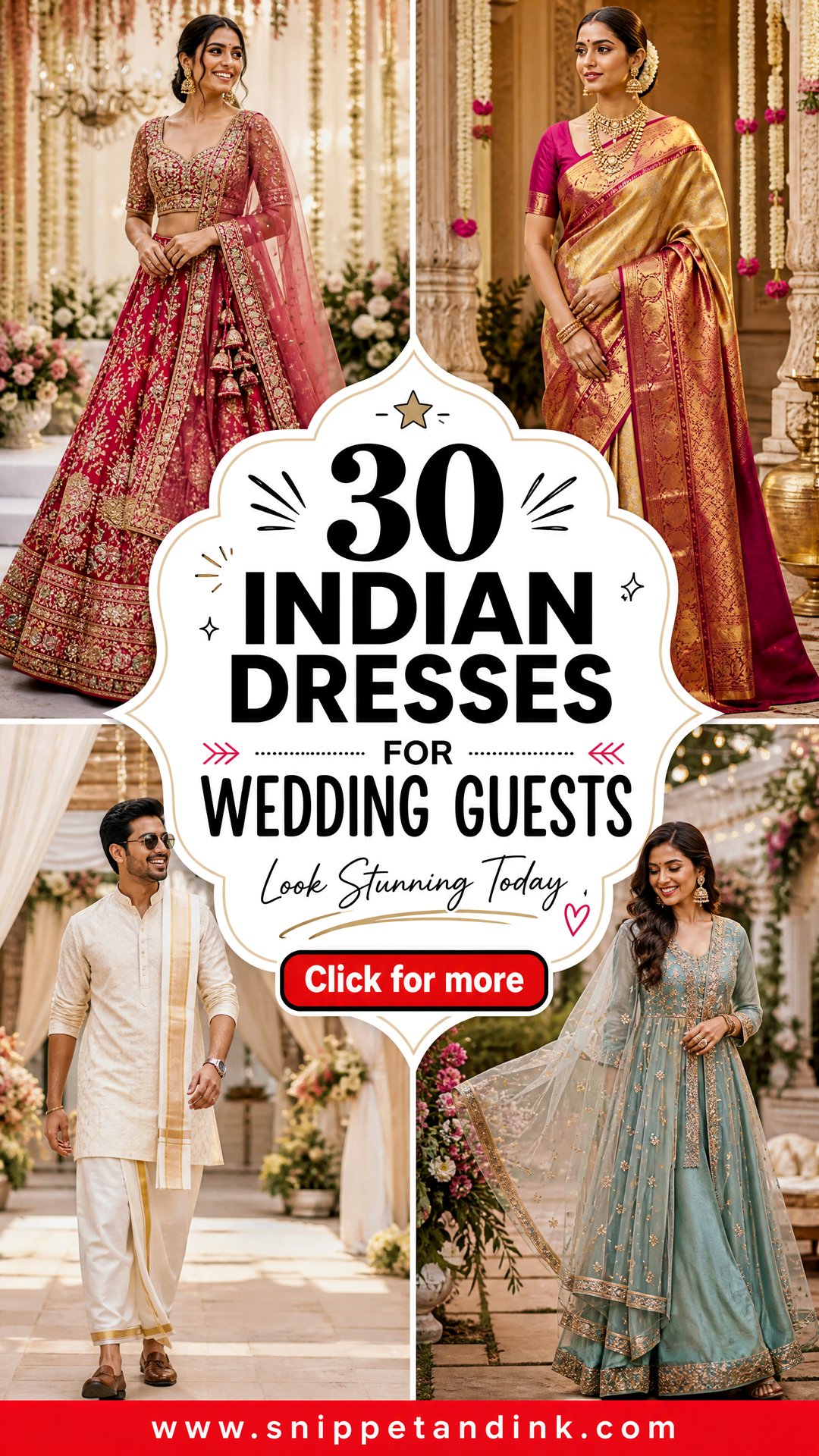 30 Indian Dresses for Wedding Guests to Look Stunning - 30 Indian Dresses for Wedding Guests to Look Stunning