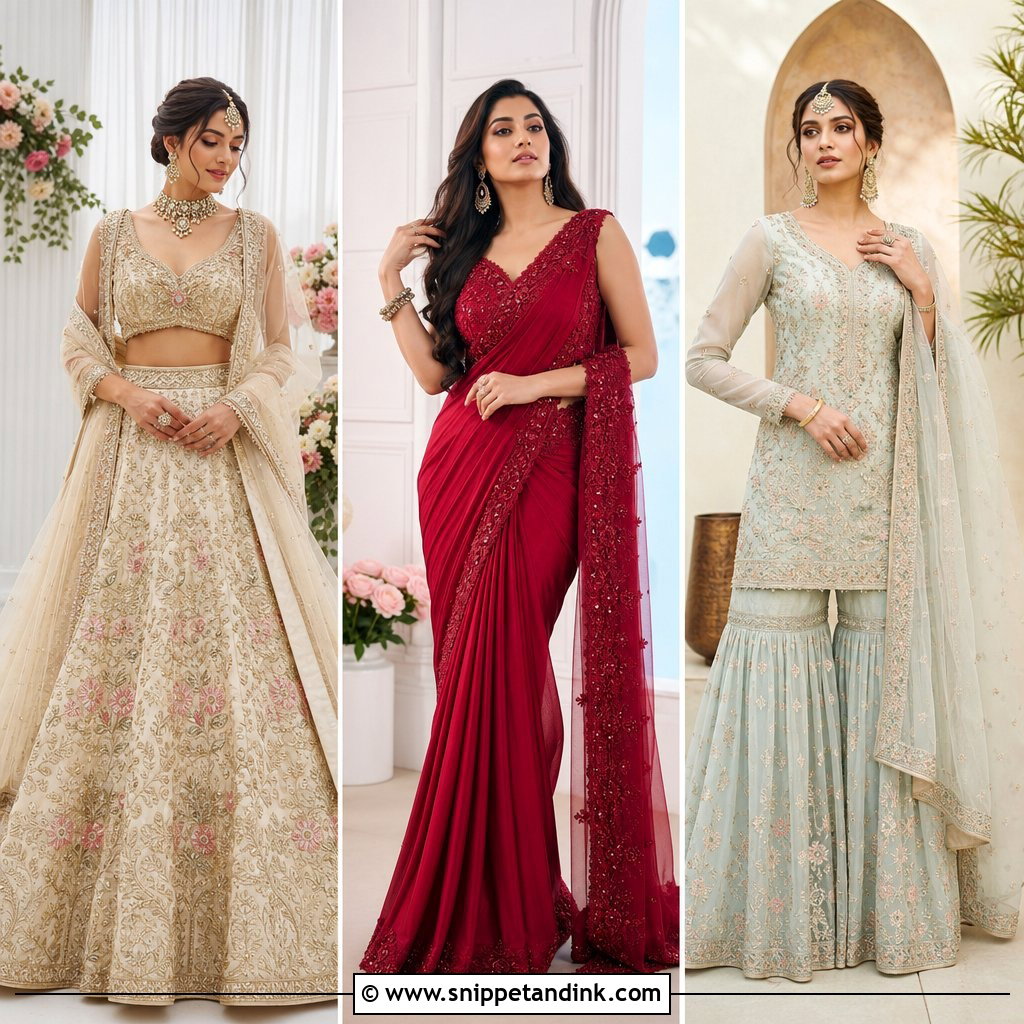30 Indian Engement Dress Ideas