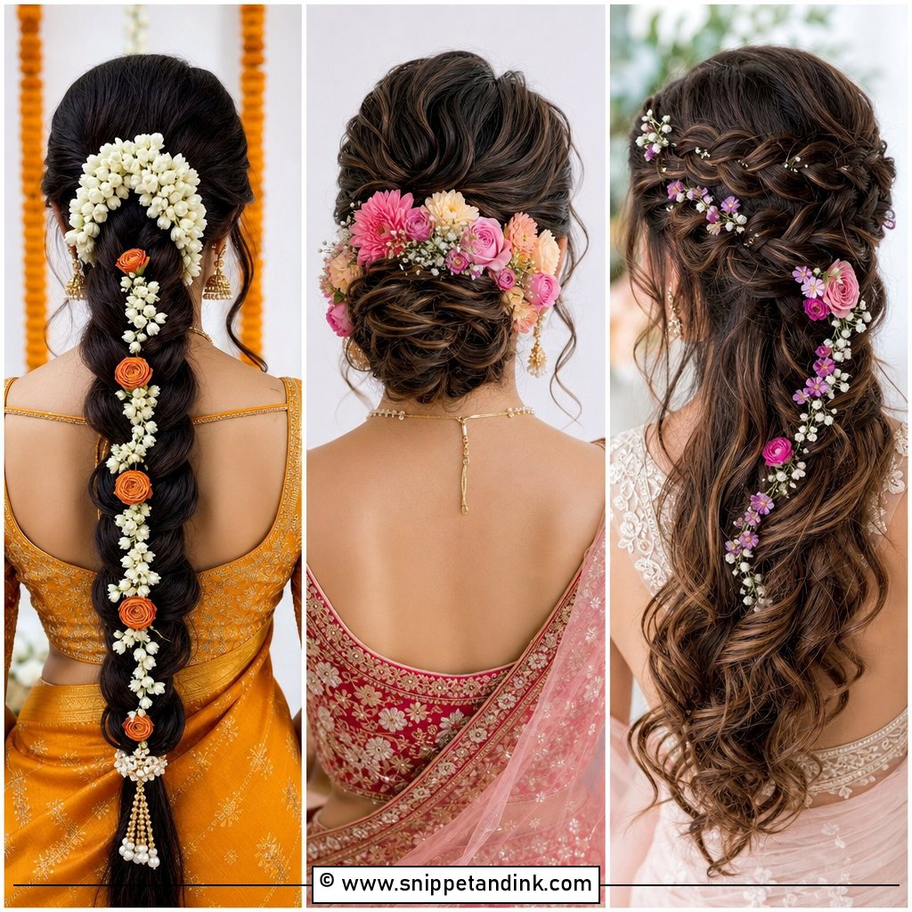 30 Indian Hairstyle for Wedding Ideas for a Regal Look Today