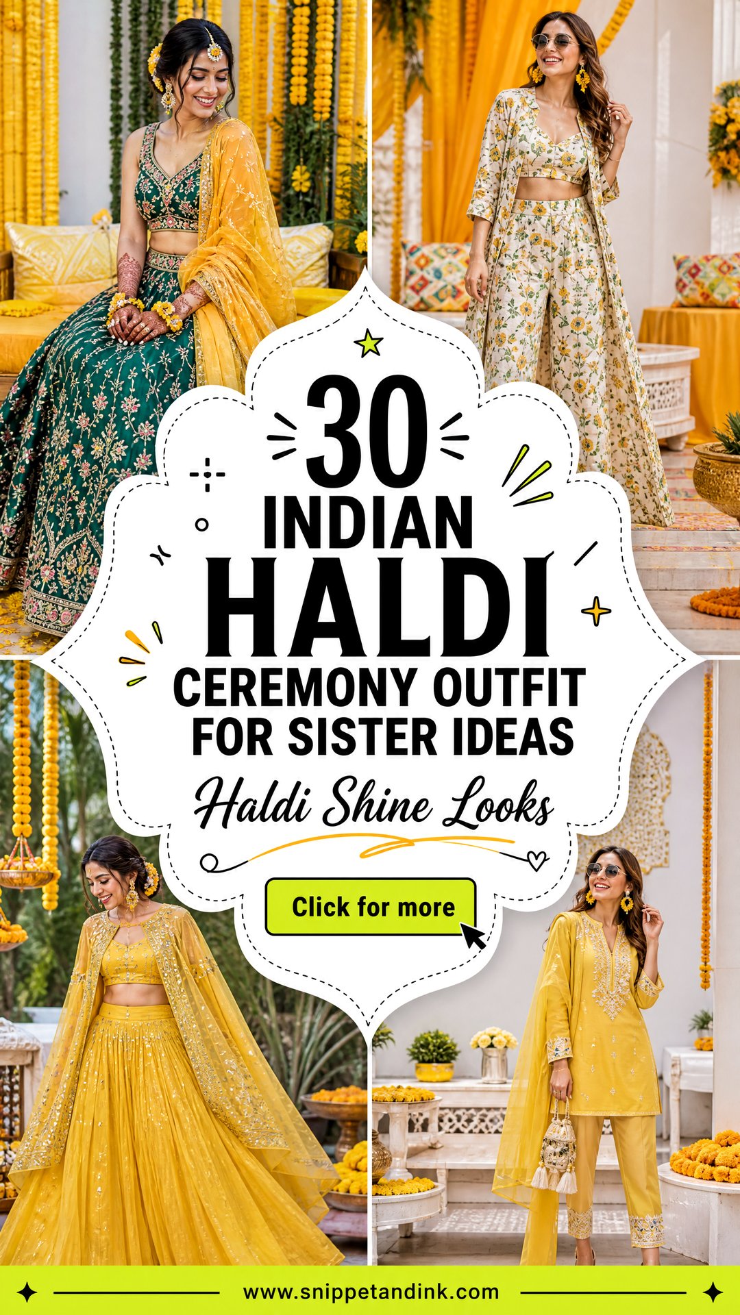 30 Indian Haldi Ceremony Outfit for Sister Ideas to Shine - 30 Indian Haldi Ceremony Outfit for Sister Ideas to Shine