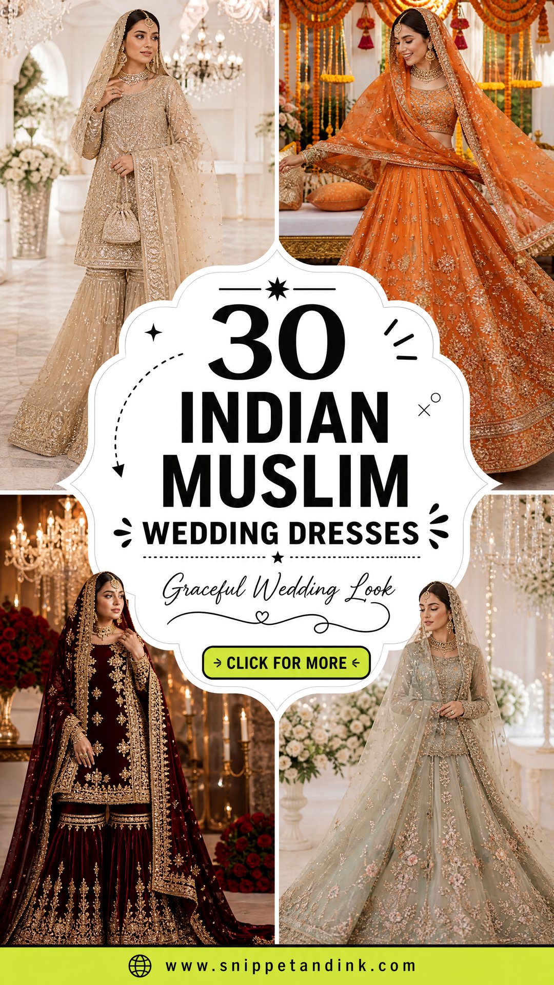 30 Indian Muslim Wedding Dresses for a Graceful Look - 30 Indian Muslim Wedding Dresses for a Graceful Look