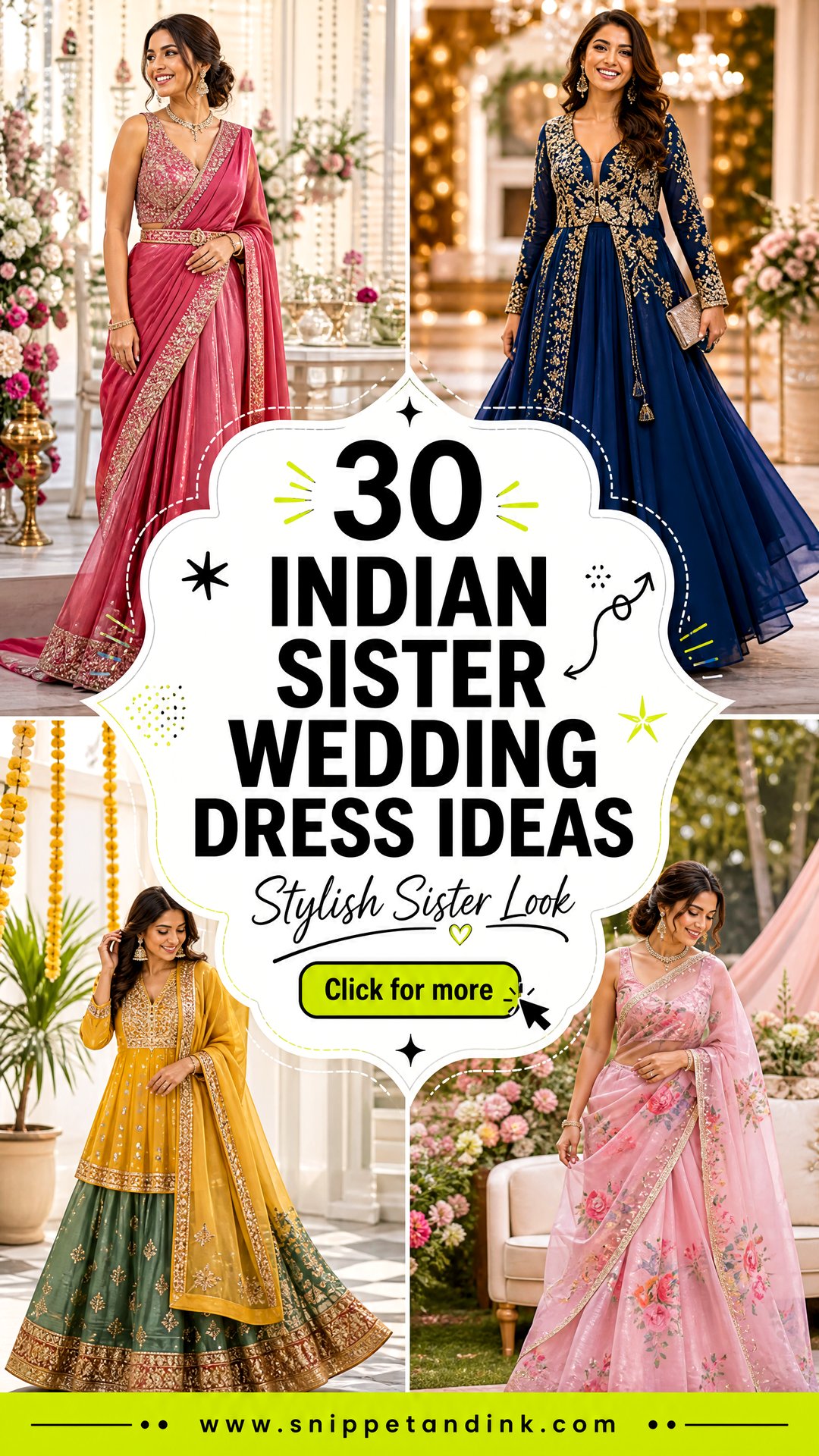 30 Indian Sister Wedding Dress Ideas for a Stylish Look - 30 Indian Sister Wedding Dress Ideas for a Stylish Look