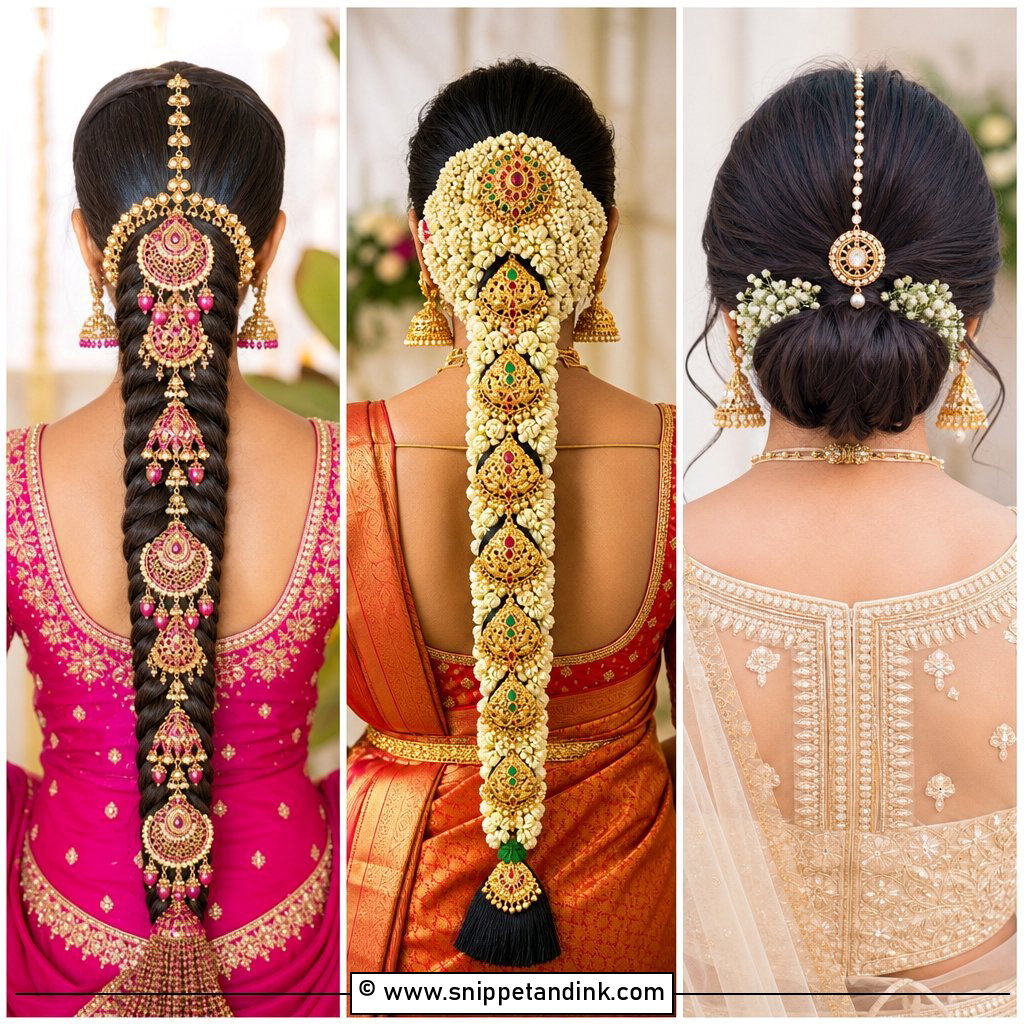 30 Indian Wedding Hairstyles for Elegant Bridal Inspiration