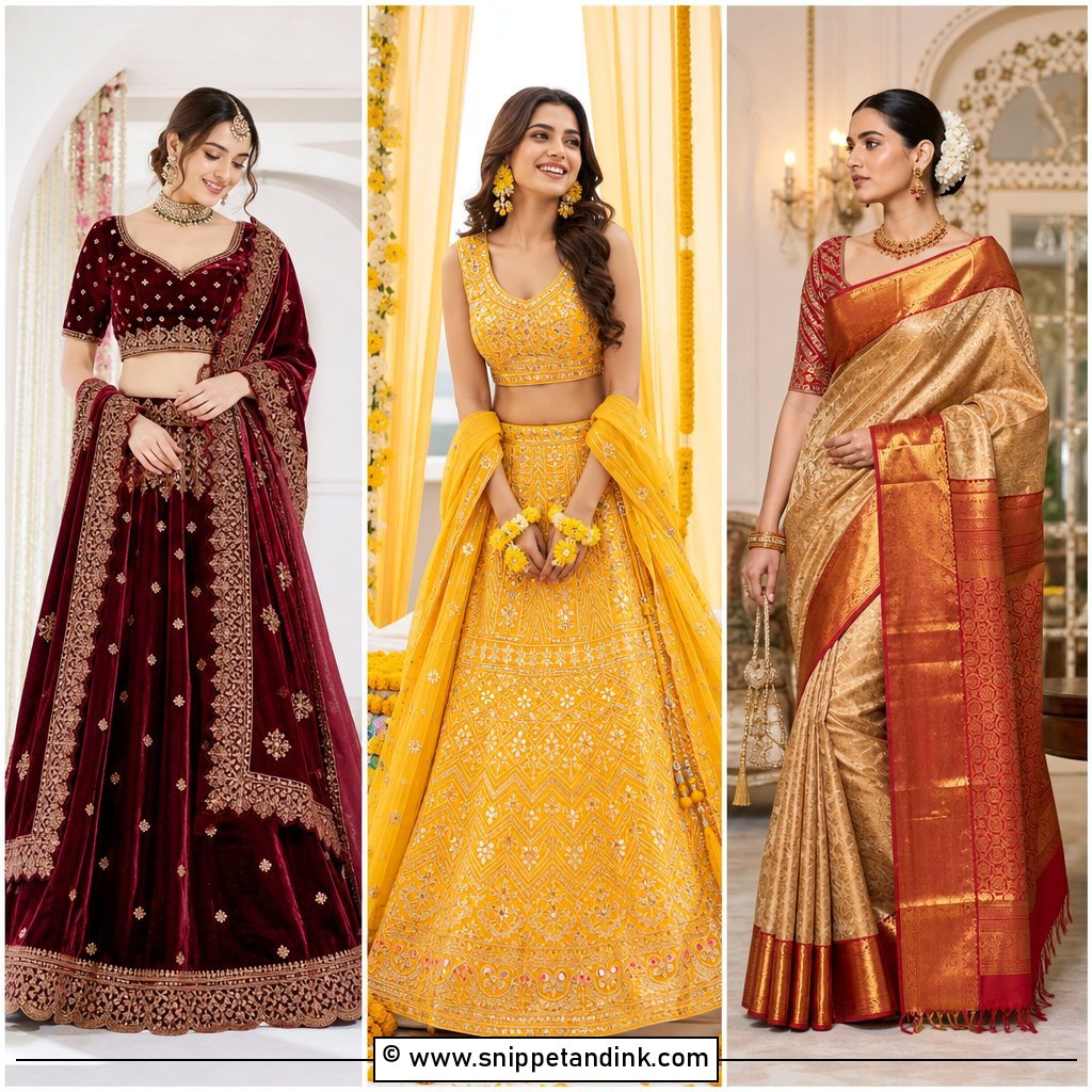30 Indian Wedding Outfit Ideas for Guests Brides and More