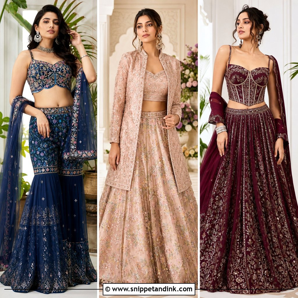 30 Indo Western Wedding Outfits