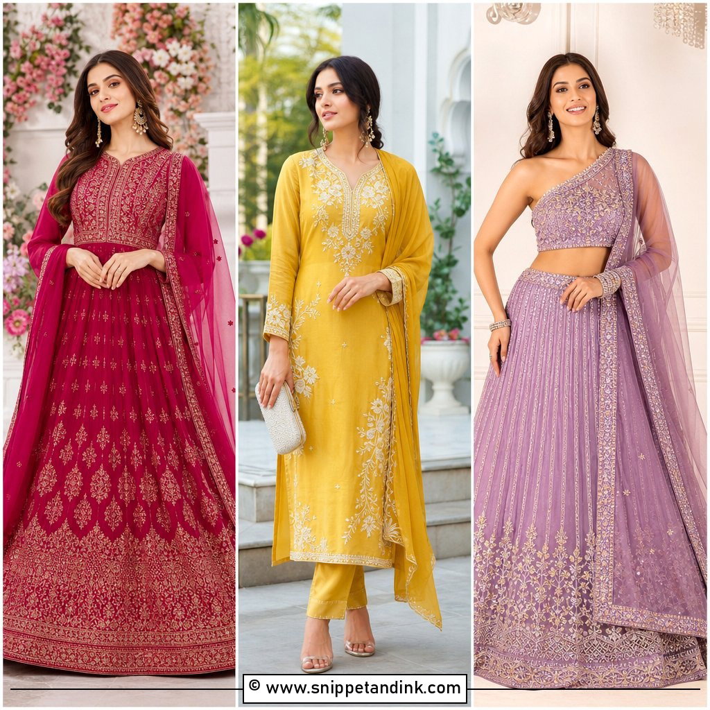 30 Indowestern Wedding Outfits Women Will Love in 2026