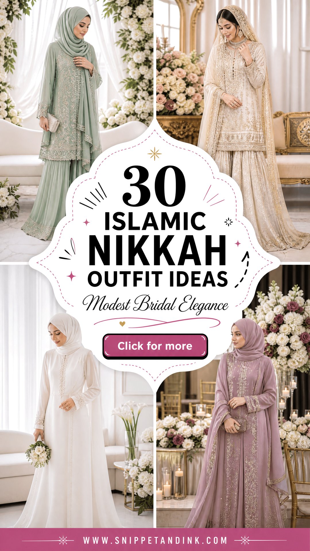 30 Islamic Nikkah Outfit Ideas for Modest Elegance - 30 Islamic Nikkah Outfit Ideas for Modest Elegance