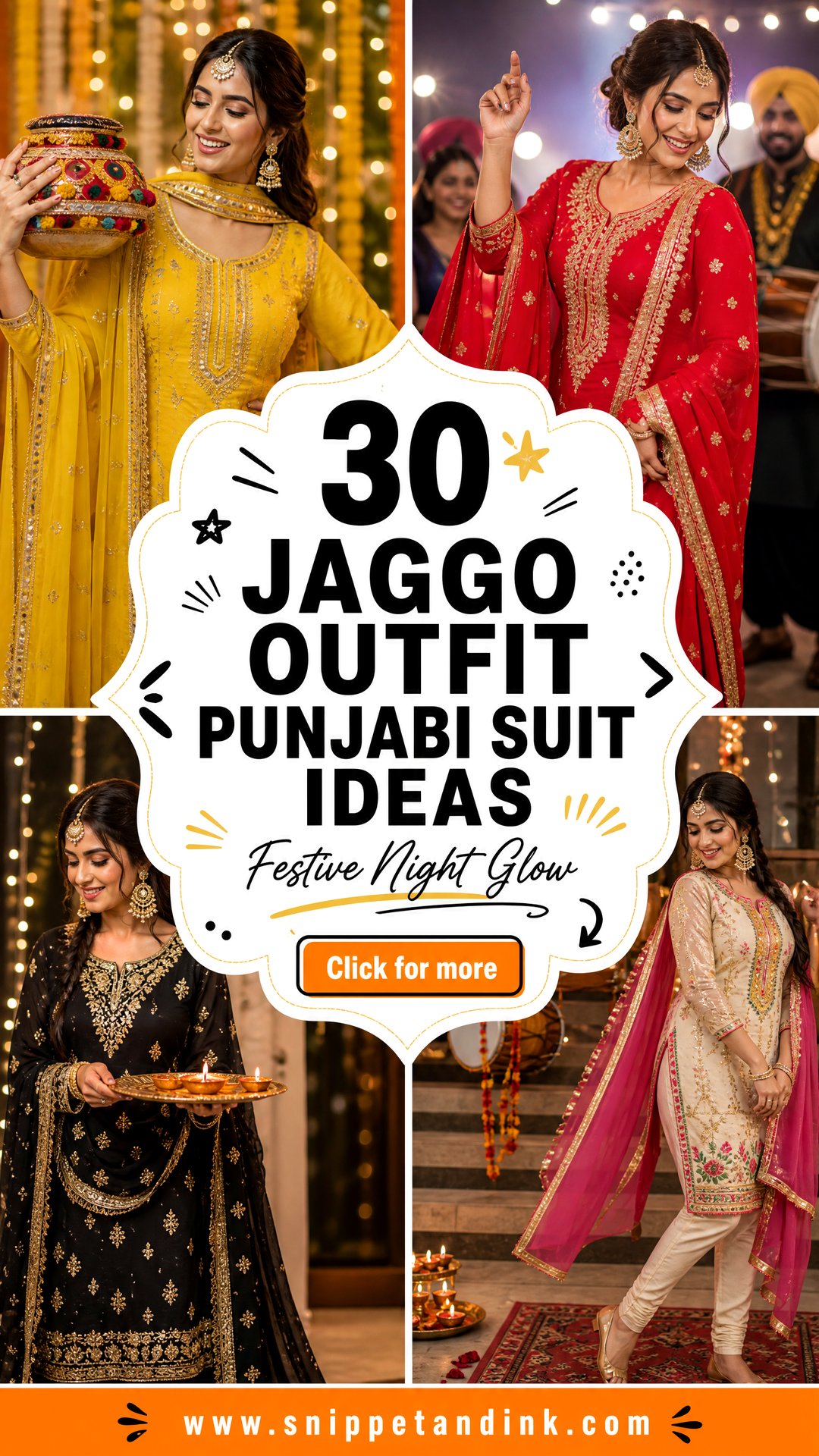 30 Jaggo Outfit Punjabi Suit Ideas for Festive Nights Ahead - 30 Jaggo Outfit Punjabi Suit Ideas for Festive Nights Ahead