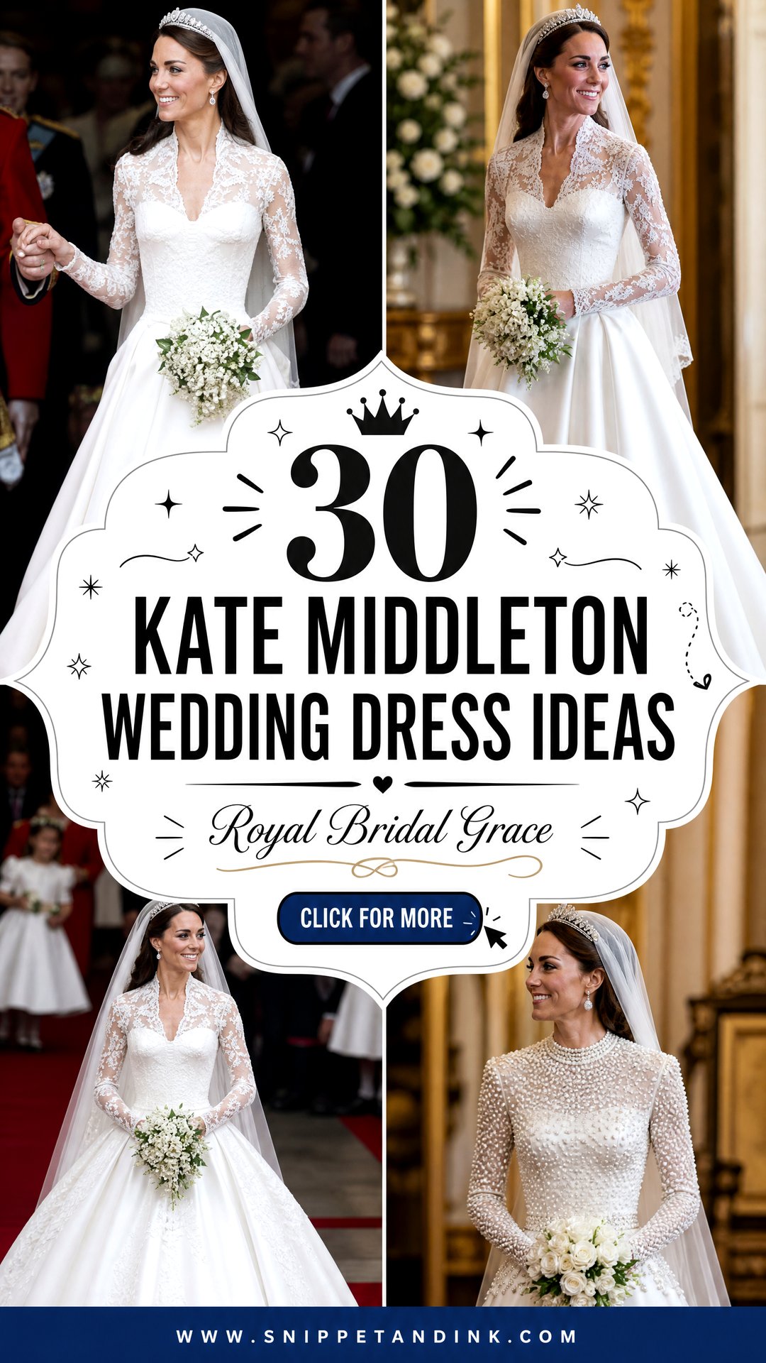 30 Kate Middleton Wedding Dress Ideas for Royal Brides - 30 Kate Middleton Wedding Dress Ideas for Royal Brides