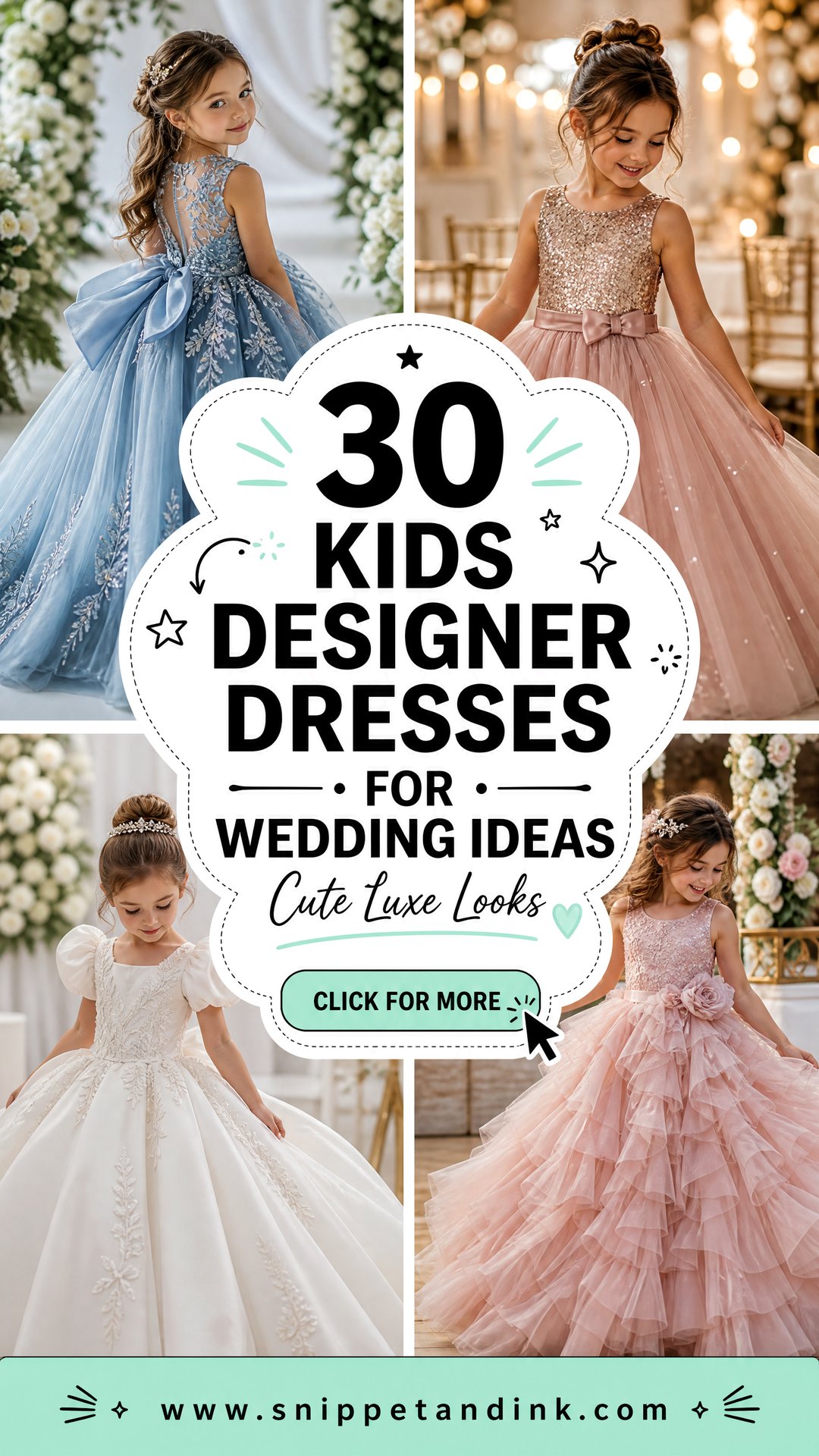 30 Kids Designer Dresses for Wedding Cute Luxe Ideas - 30 Kids Designer Dresses for Wedding: Cute Luxe Ideas