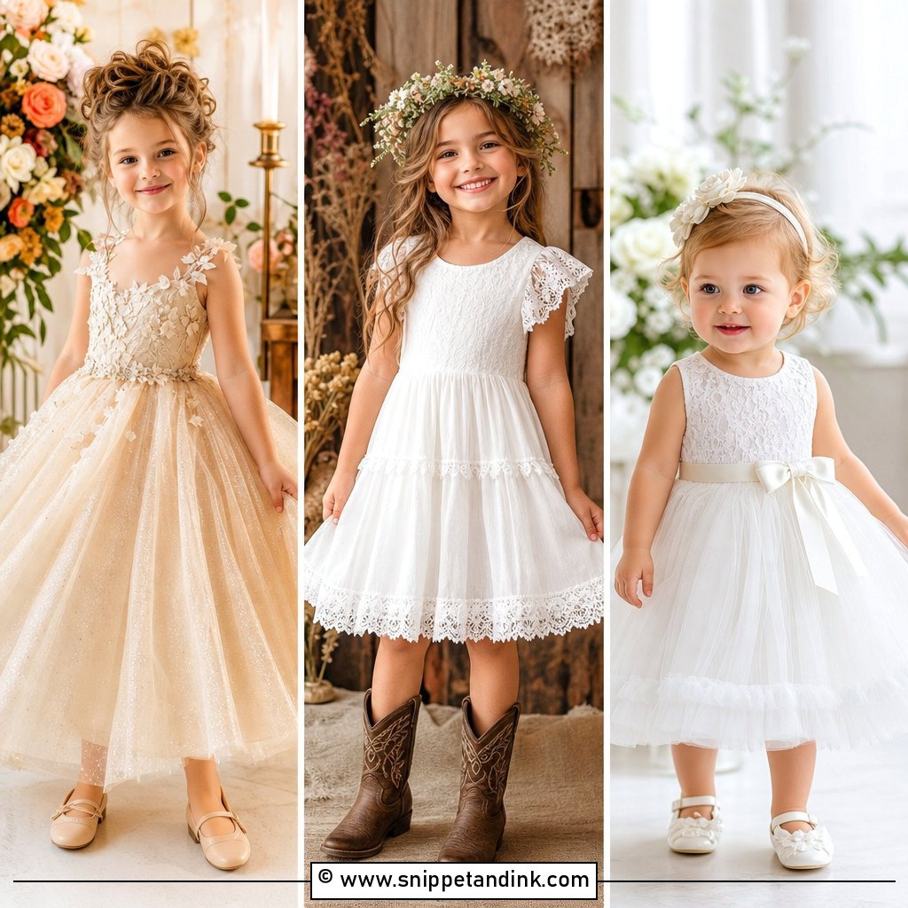 30 Kids Wedding Dress Ideas for Adorable Little Guests