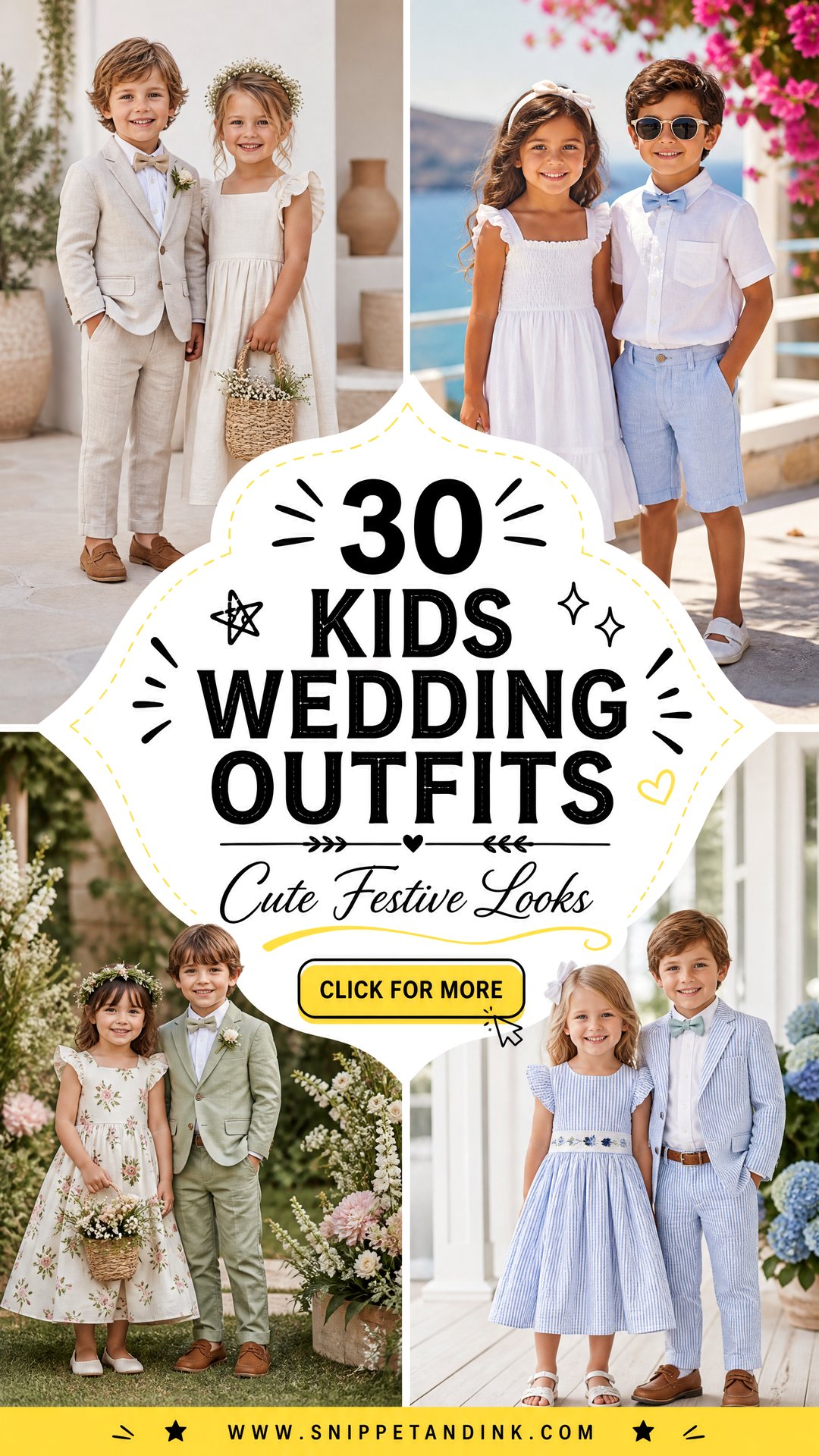 30 Kids Wedding Outfits for Cute and Festive Looks - 30 Kids Wedding Outfits for Cute and Festive Looks