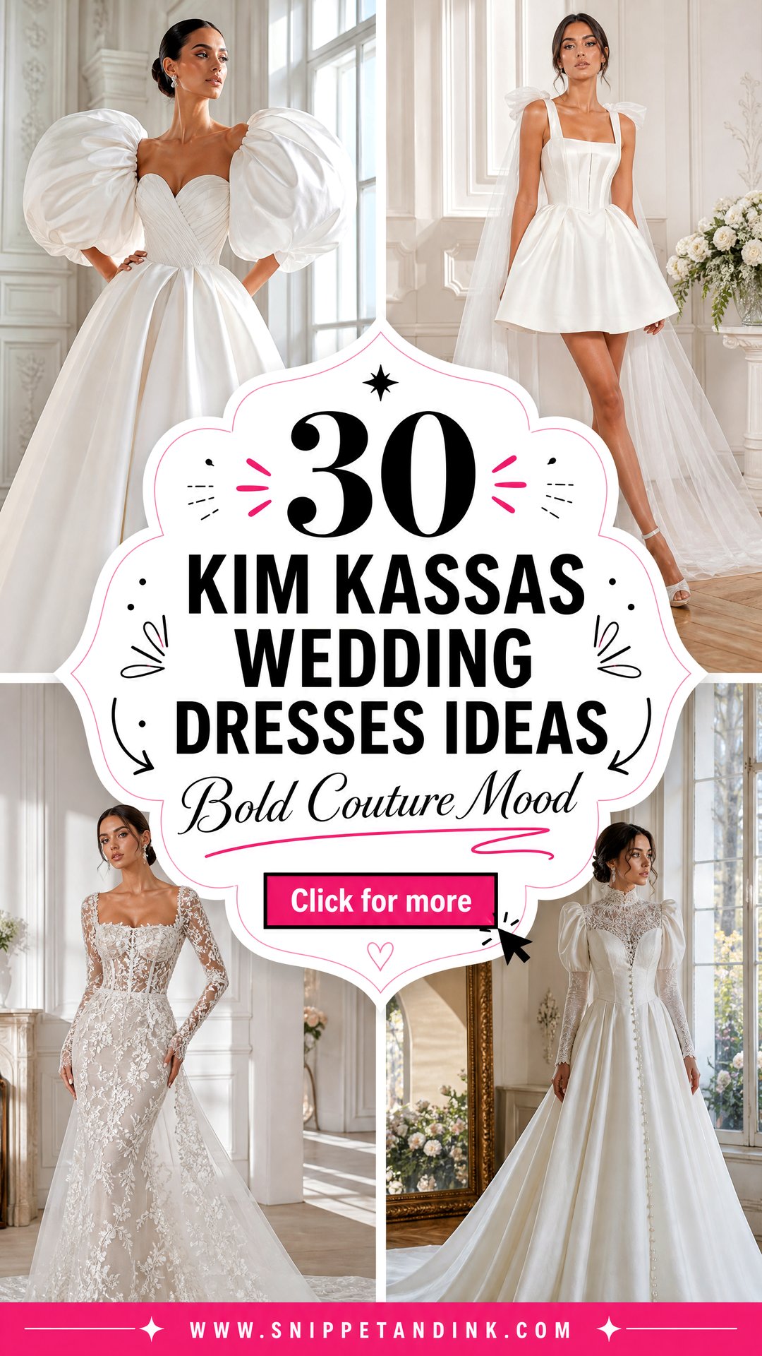 30 Kim Kassas Wedding Dresses for Bold Couture Brides Today - 30 Kim Kassas Wedding Dresses for Bold Couture Brides Today