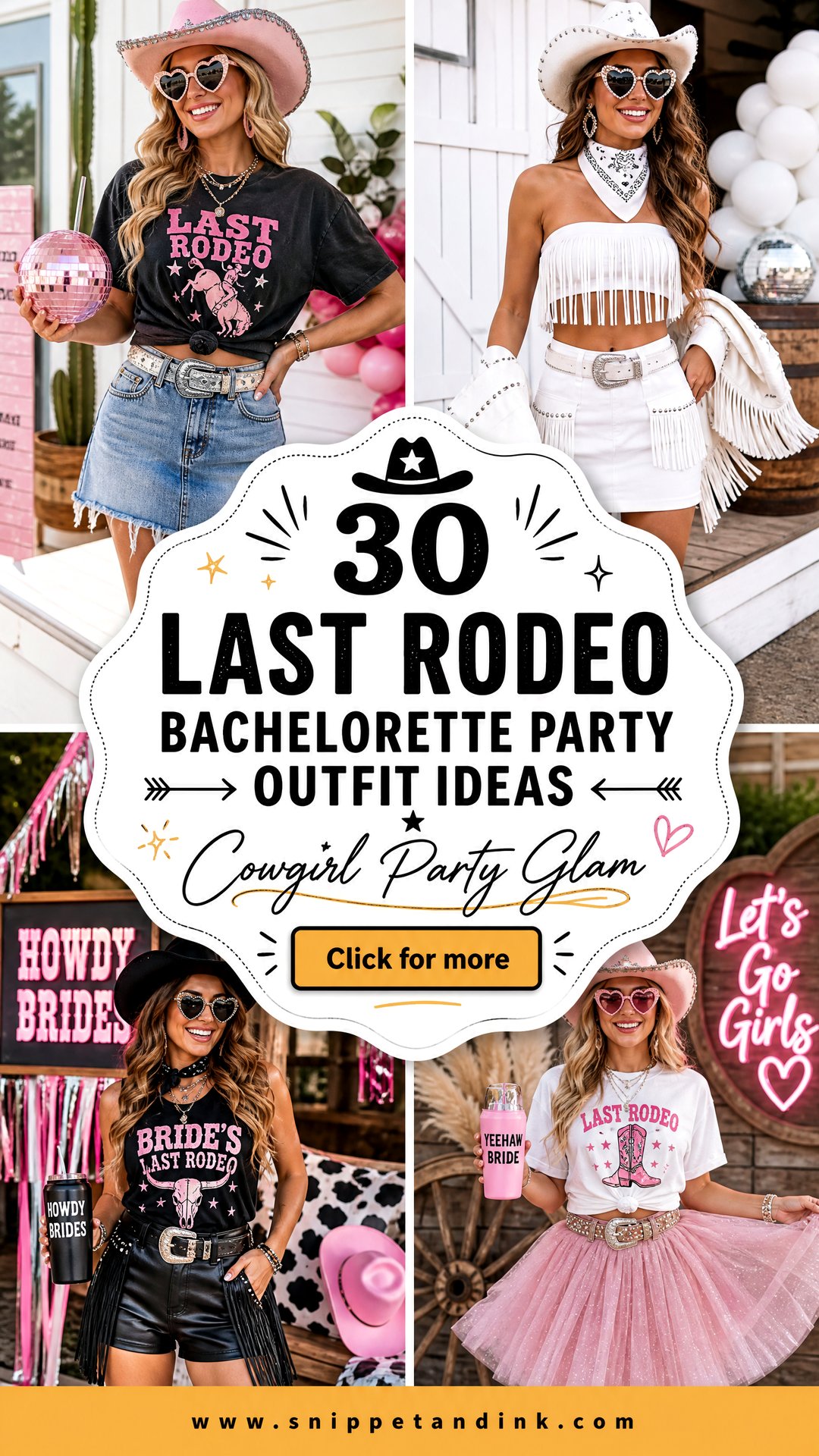 30 Last Rodeo Bachelorette Party Outfit Ideas to Try - 30 Last Rodeo Bachelorette Party Outfit Ideas to Try