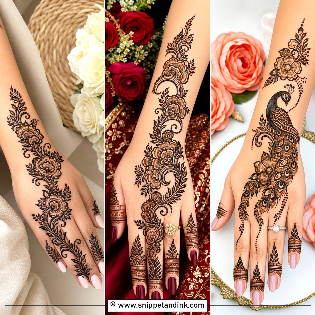 30 Latest Arabic Back Hand Mehndi Designs to Save Now