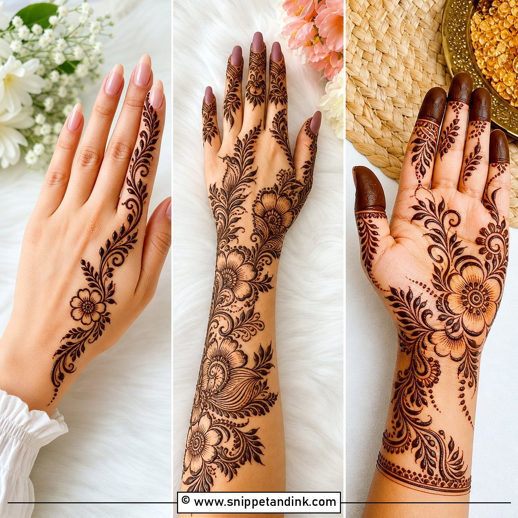30 Latest Arabic Mehndi Designs Brides Will Love in 2026
