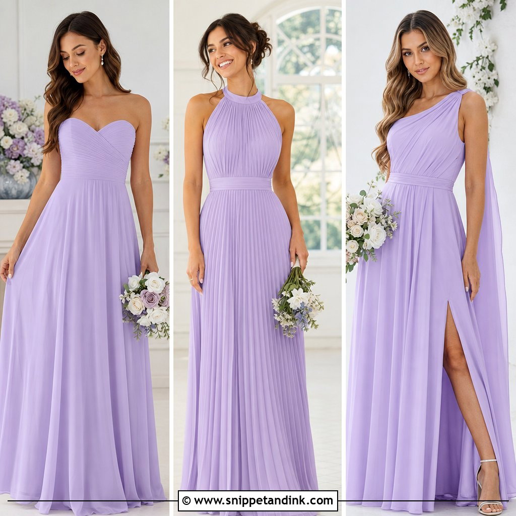 30 Lavender Gown Ideas