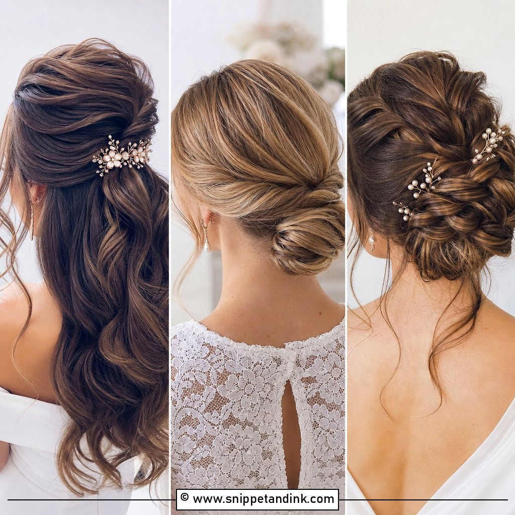 30 Long Hair Wedding Styles for Romantic Bridal Looks Now