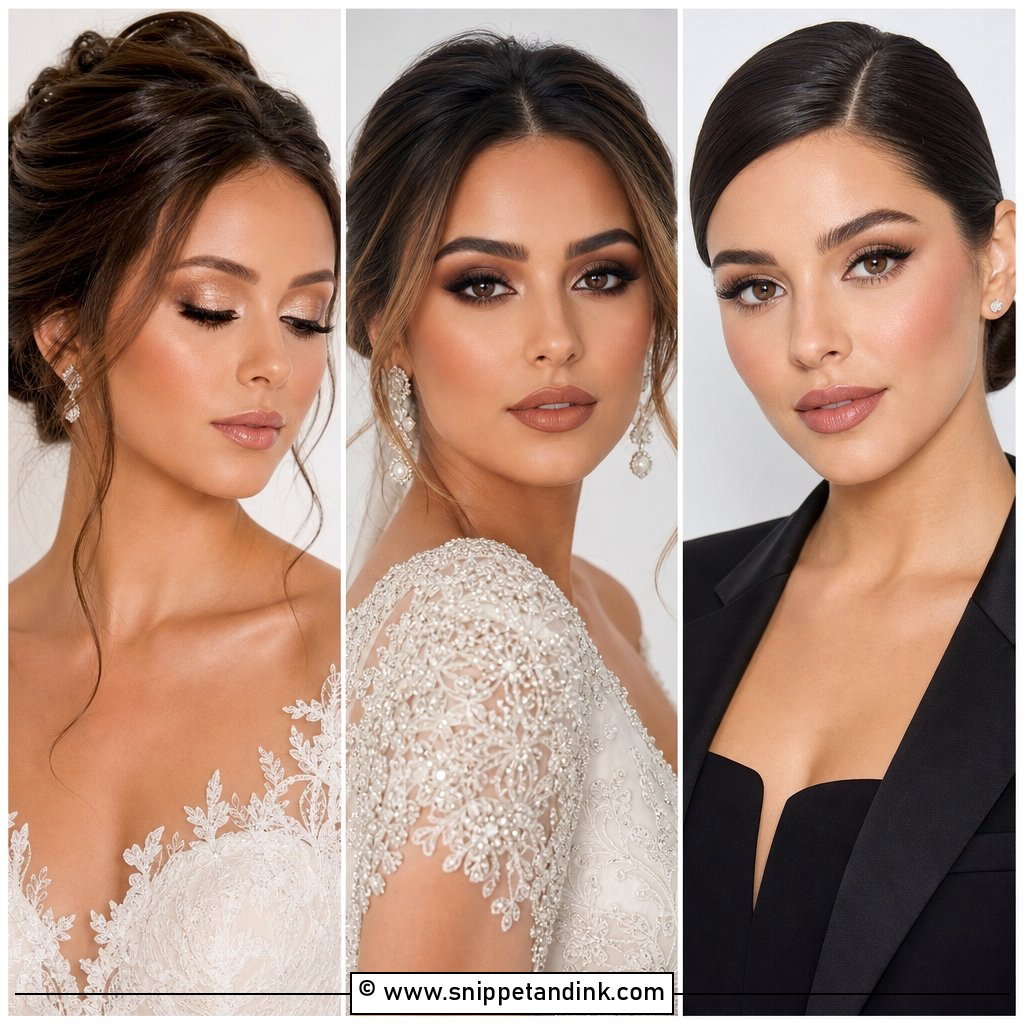 30 Makeup Ideas for Wedding Glam With Effortless Beauty