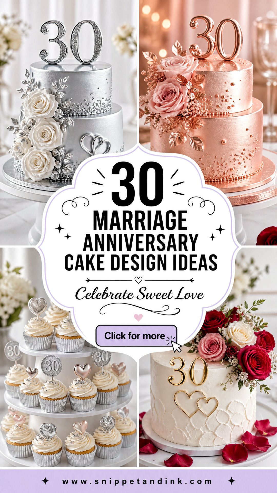 30 Marriage Anniversary Cake Design Ideas for Sweet Moments - 30 Marriage Anniversary Cake Design Ideas for Sweet Moments