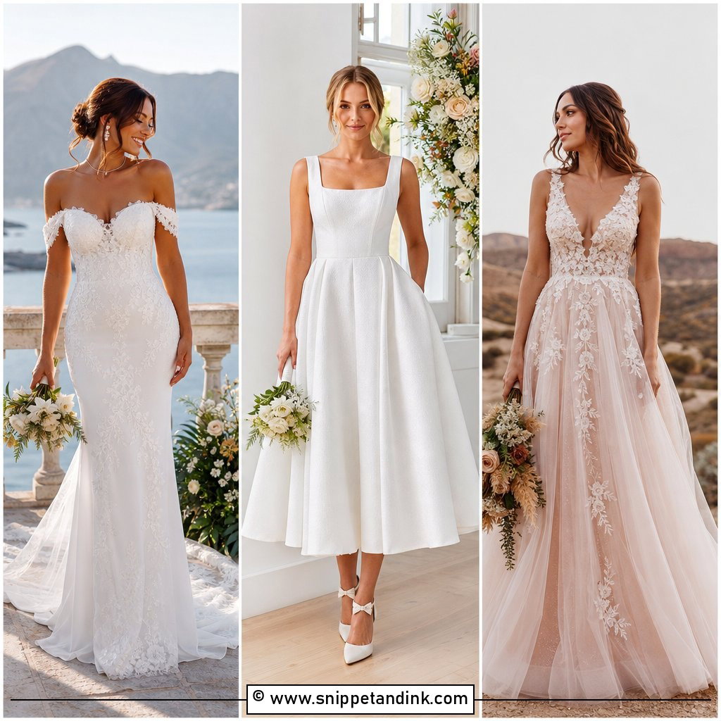 30 Marriage Dress Ideas for Elegant Brides and Guests Today
