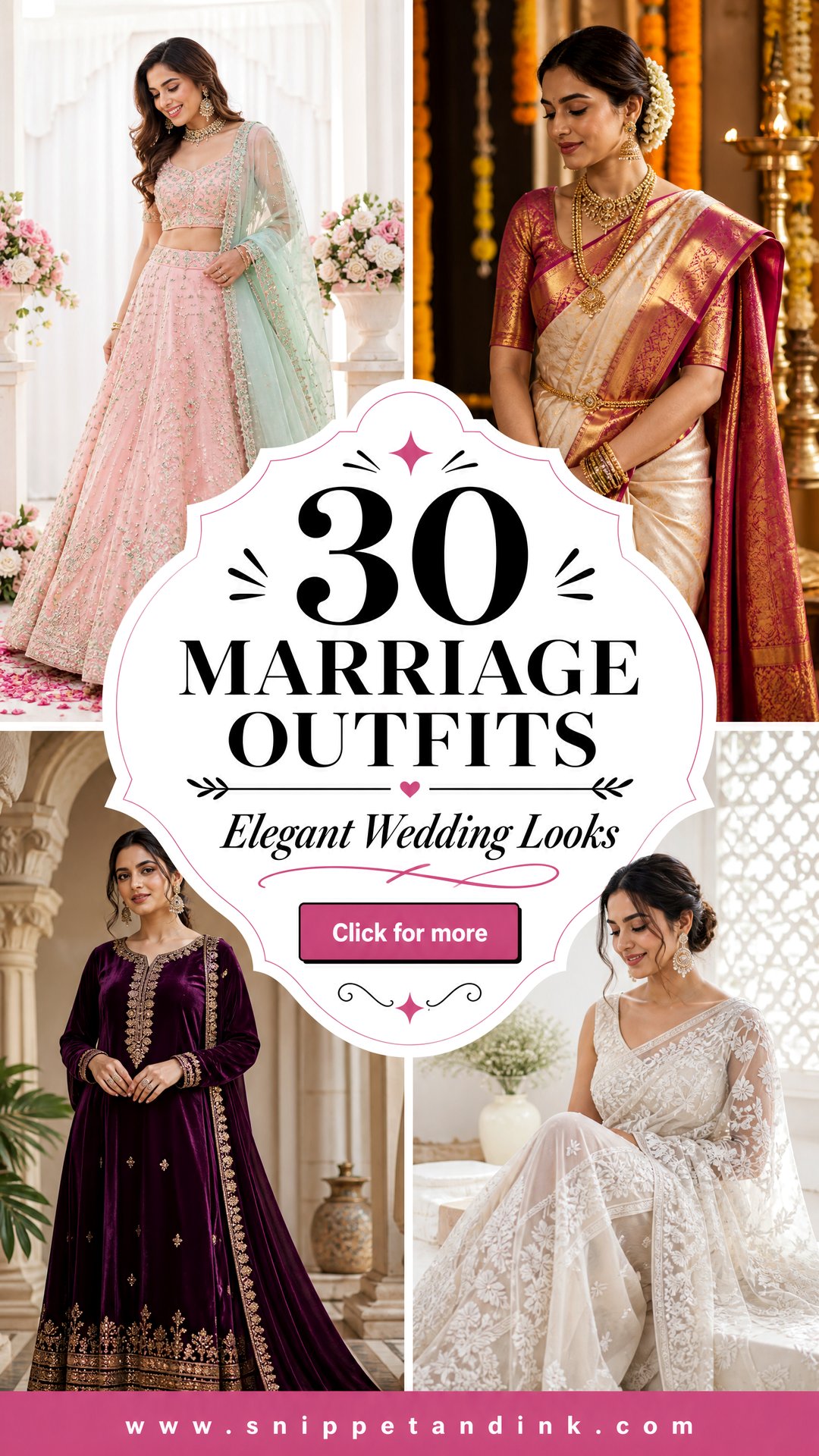 30 Marriage Outfits for Women to Look Elegant at Weddings - 30 Marriage Outfits for Women to Look Elegant at Weddings