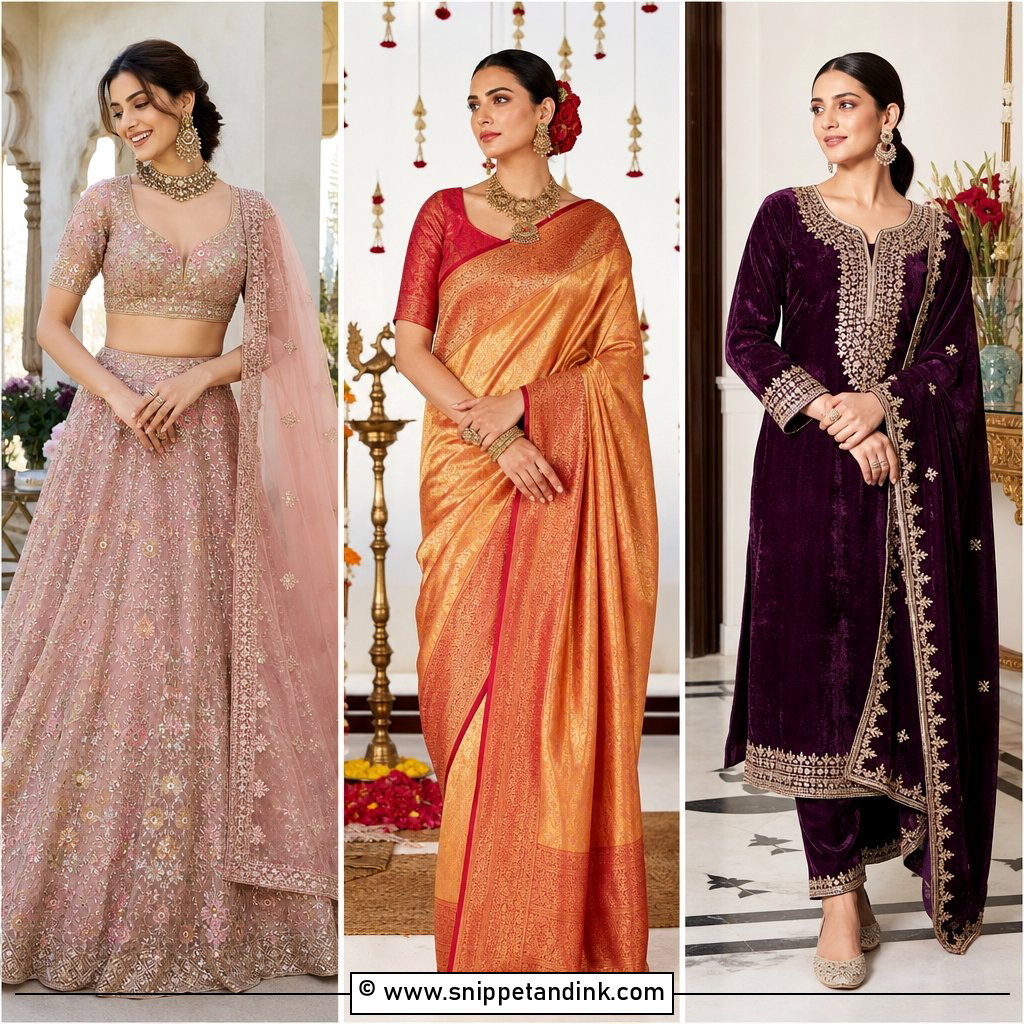 30 Marriage Outfits for Women to Look Elegant at Weddings