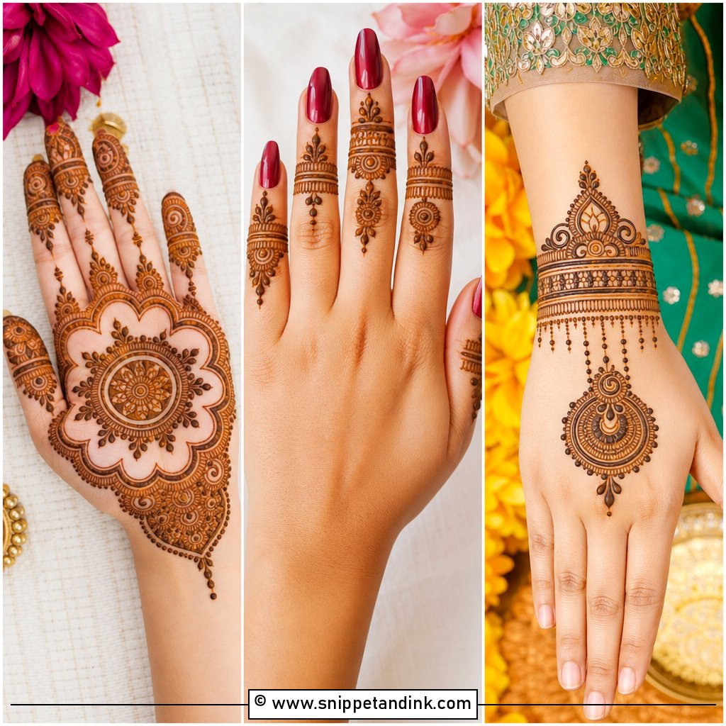 30 Marwari Mehndi Design Ideas for Royal Bridal Style