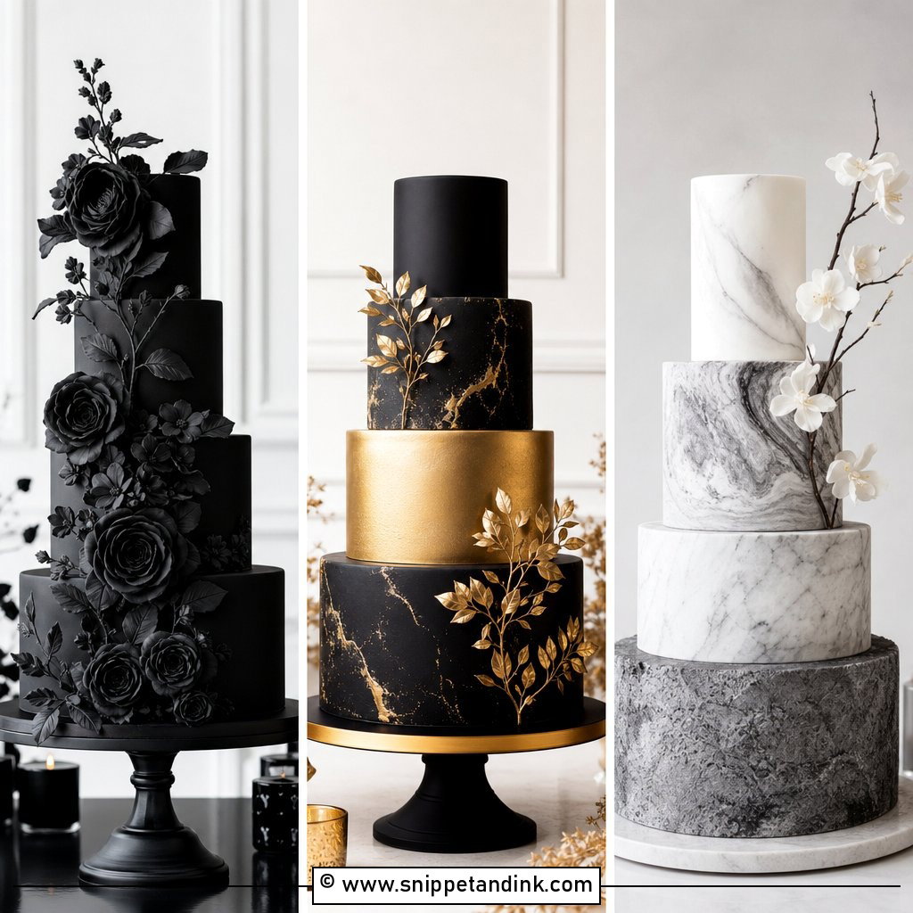 30 Masculine Wedding Cake Ideas for Bold Modern Grooms