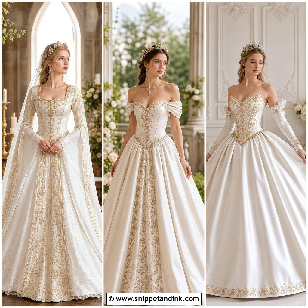30 Medieval Princesses Wedding Dress Ideas