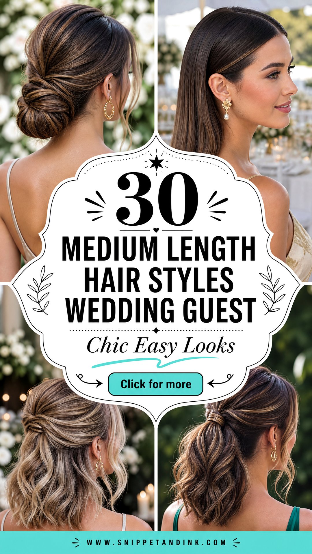30 Medium Length Hair Styles Wedding Guest Chic Easy Looks - 30 Medium Length Hair Styles Wedding Guest: Chic Easy Looks