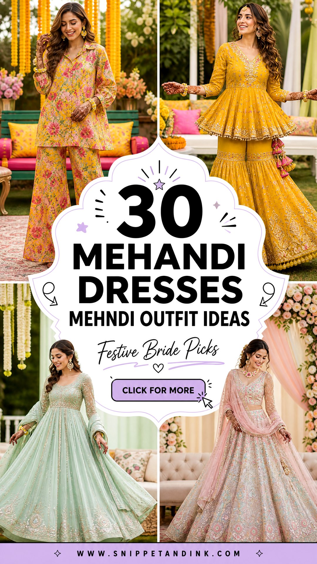 30 Mehandi Dresses Mehndi Outfit Ideas for Festive Brides - 30 Mehandi Dresses Mehndi Outfit Ideas for Festive Brides