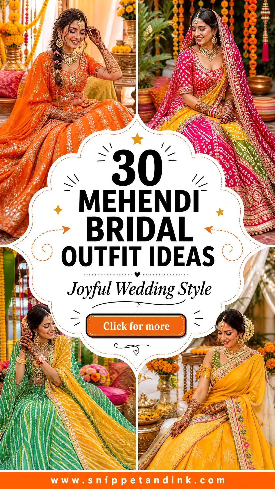 30 Mehendi Bridal Outfit Ideas for Joyful Wedding Style - 30 Mehendi Bridal Outfit Ideas for Joyful Wedding Style