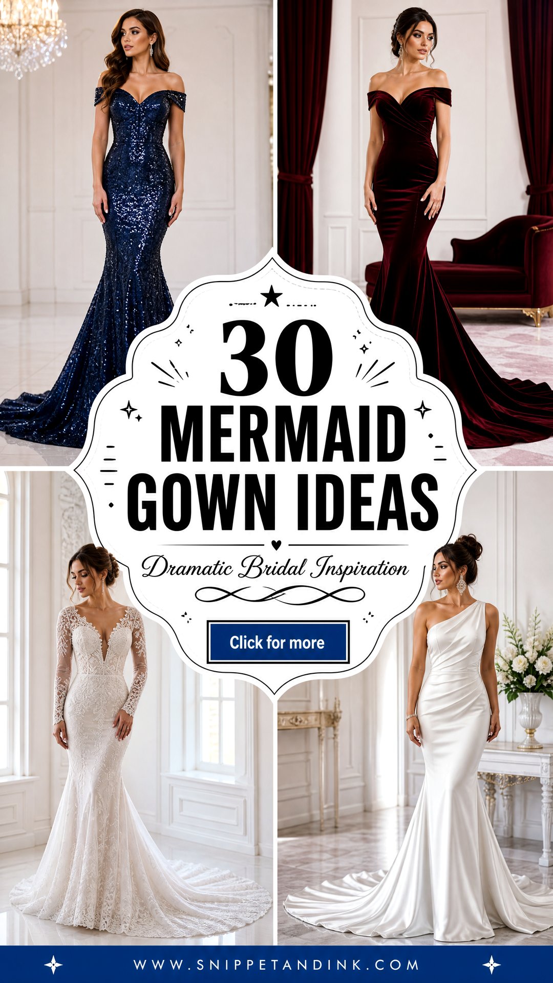 30 Mermaid Gown Ideas for Dramatic Bridal Inspiration Today - 30 Mermaid Gown Ideas for Dramatic Bridal Inspiration Today