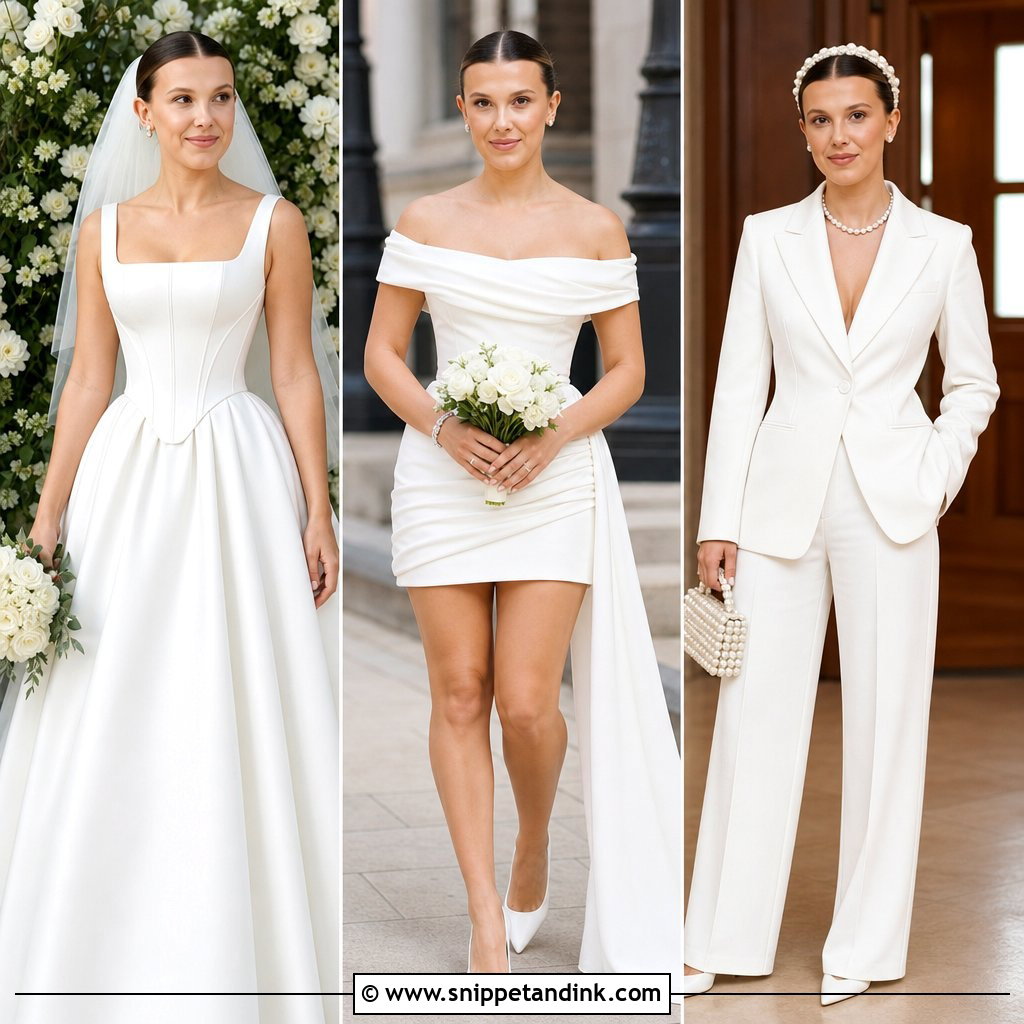 30 Millie Bobby Brown Wedding Dress Ideas