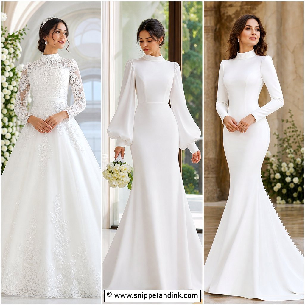30 Modest Wedding Dress Ideas for Timeless Bridal Style
