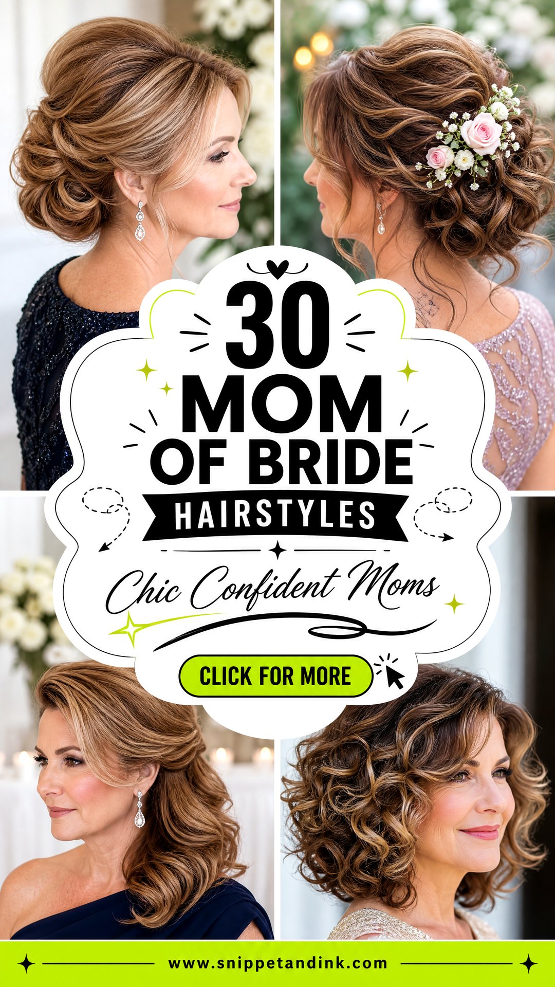 30 Mom of Bride Hairstyles for Chic Confident Wedding Moms - 30 Mom of Bride Hairstyles for Chic, Confident Wedding Moms