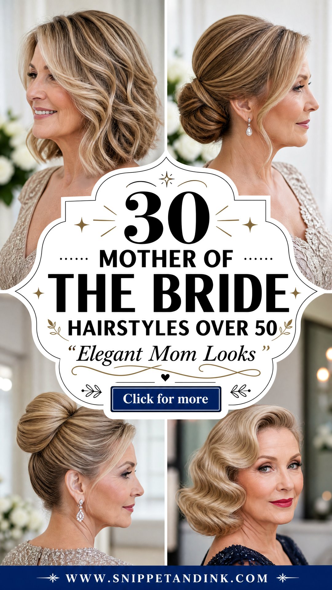 30 Mother of the Bride Hairstyles Over 50 for Elegant Looks - 30 Mother of the Bride Hairstyles Over 50 for Elegant Looks