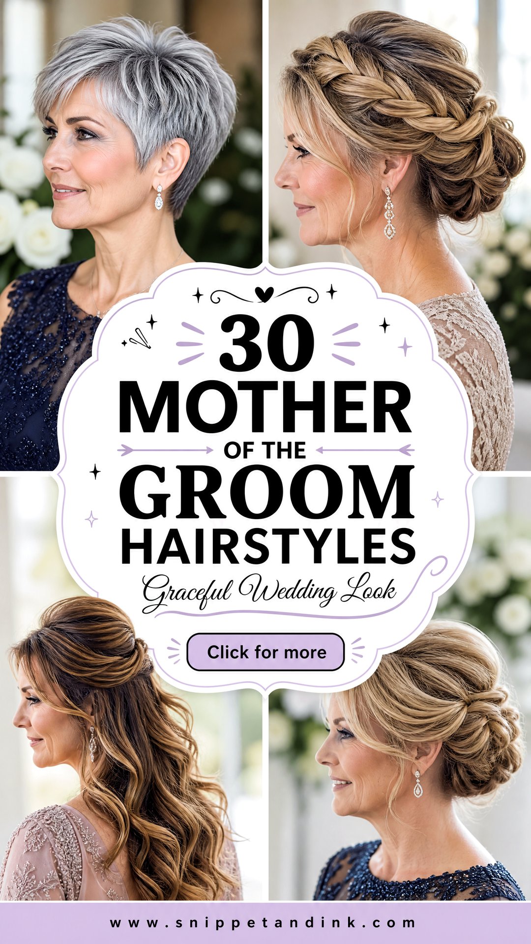 30 Mother of the Groom Hairstyles for a Graceful Wedding Look - 30 Mother of the Groom Hairstyles for a Graceful Wedding Look