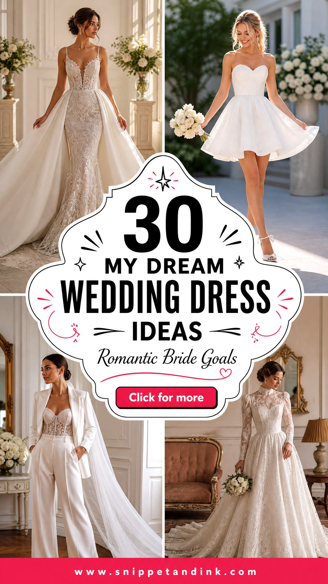 30 My Dream Wedding Dress Ideas for Romantic Brides-to-Be - 30 My Dream Wedding Dress Ideas for Romantic Brides-to-Be