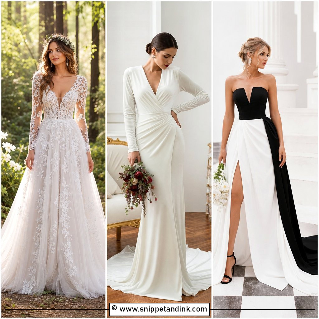 30 Mystical Wedding Dress Ideas for an Enchanting Bridal Look