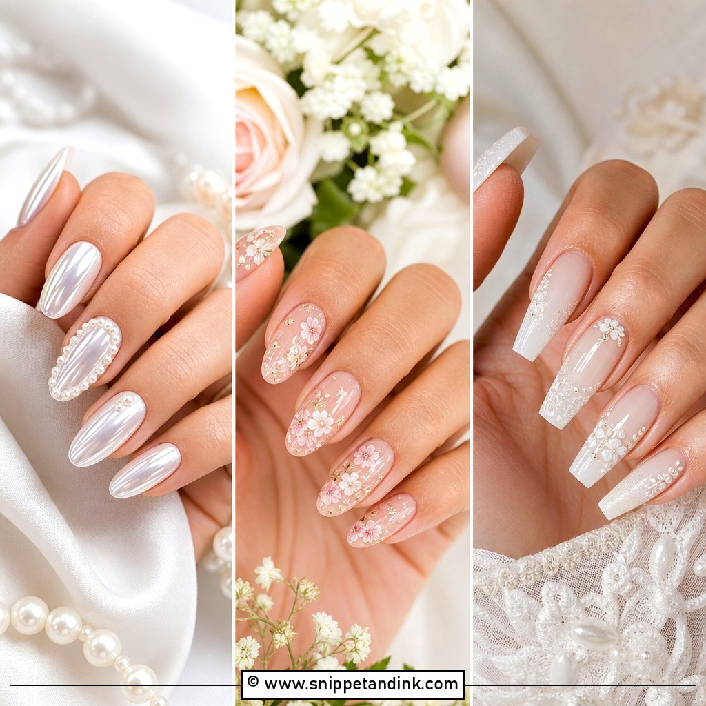 30 Nails for the Bride Wedding Ideas for a Flawless Look
